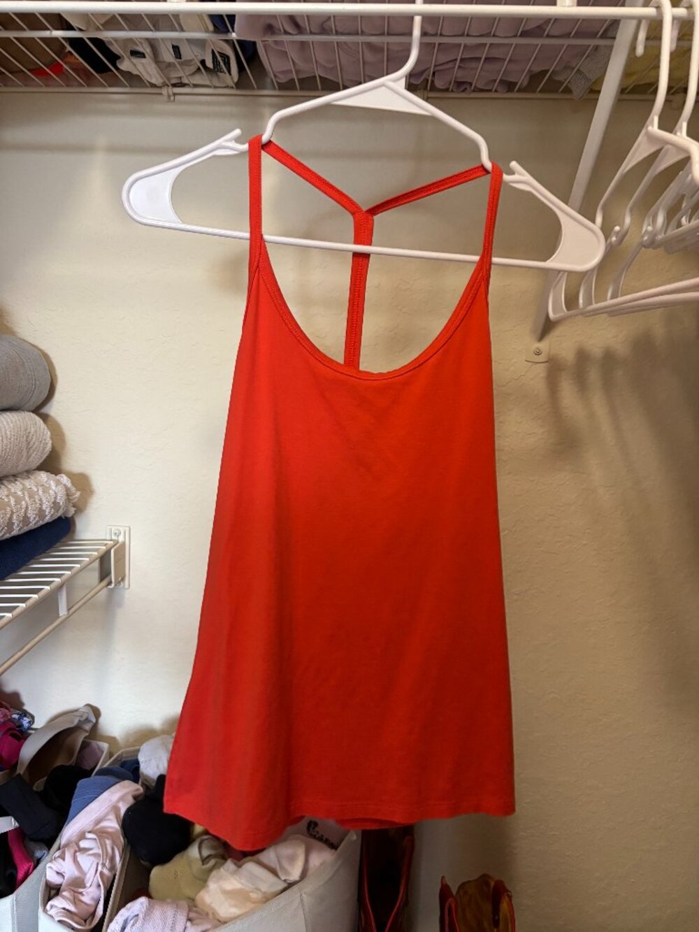 Nike red tank top small (S)